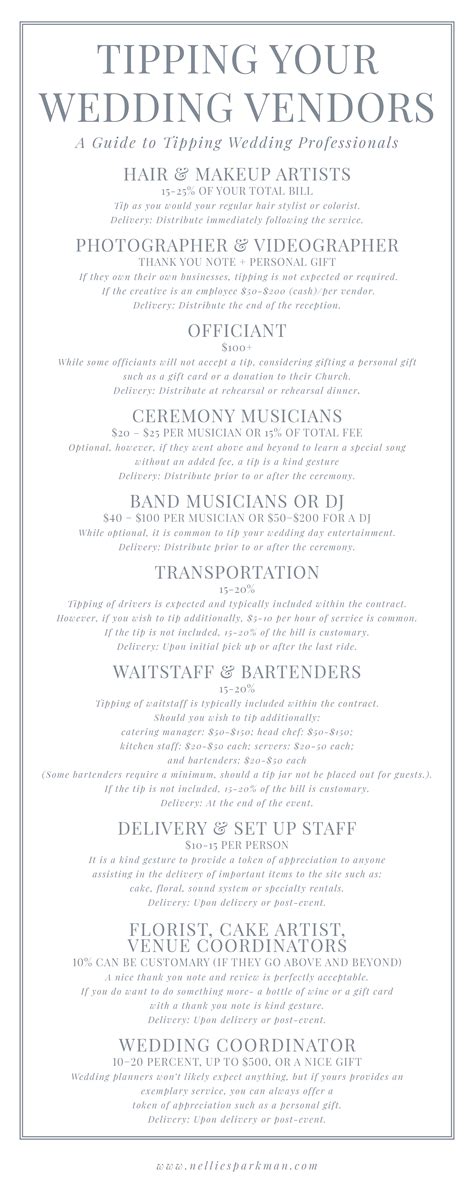 tips for vendors wedding 5