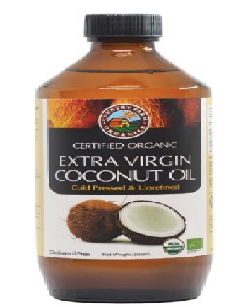 100 Organic Extra Virgin Coconut Oil 250ml Country Farm Organic And