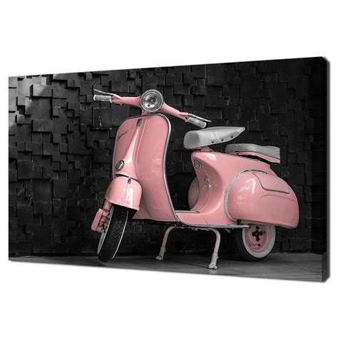 Pink Vintage Vespa