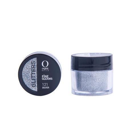 Glitter Fine Gleam Silver 121 21oz Organic Nails U