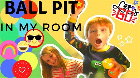 Ball Pit In My Room 🔴🟢🔵🟡 24 Hour Challenge Youtube