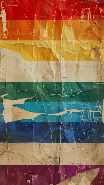 Premium Photo Lgbtq Pride Grunge Style Poster