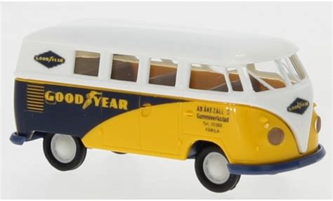 Modellino In Miniatura Volkswagen T Brekina B Kombi Goodyear