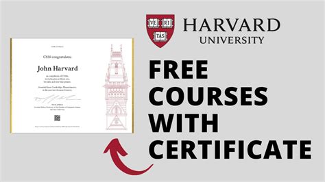 Harvard University Free Online Courses With Certificate Free Computer