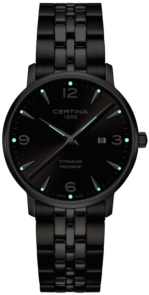 Certina C035 410 44 087 00 DS Caimano Titanium 39mm Zegarek Net