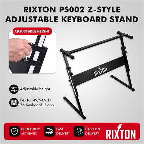 Jual Rixton Piano Stand Portable Keyboard Stand Keyboard Piano Rack