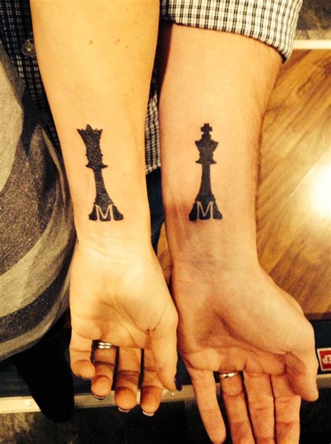 37++ Best Chess piece tattoos king and queen image HD