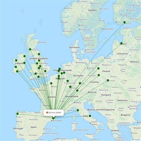 Girona airport map | Girona (GRO) | Airport Information