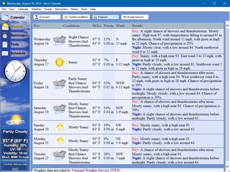 Aeris Calendar Esumsoft