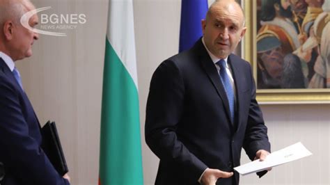 Bulgarian President Radev Issued Decrees Appointing A Caretaker