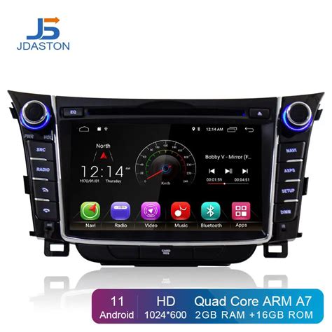 Jdaston Android Car Dvd Player For Hyundai I Elantra Gt