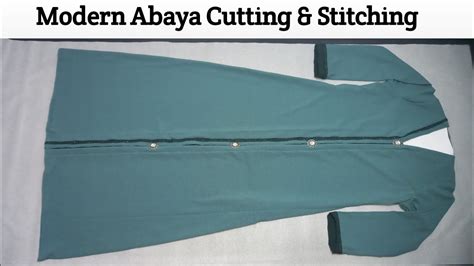 Modern Abaya Cutting And Stitching Youtube