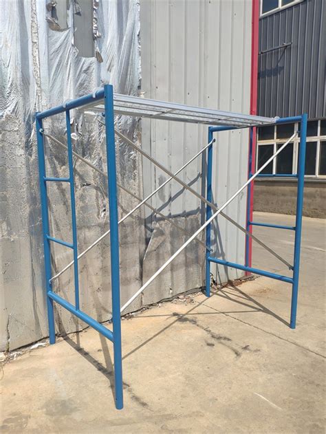 Heavy Duty Hdg Painted Powder Coated Galvanized Scaffold System H Frame