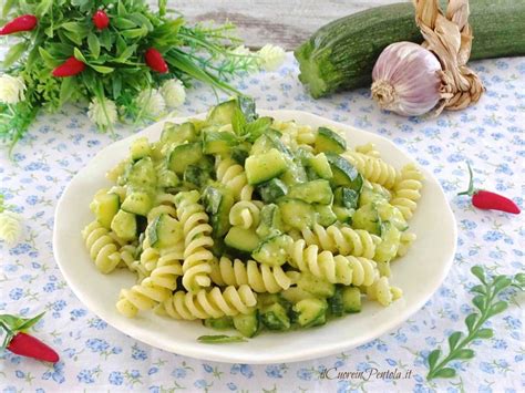 Pasta Con Zucchine Bimby Cremosa E Buonissima In Pochi Minuti