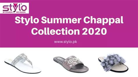 Ppt Stylo Summer Chappal Collection Stylo Powerpoint