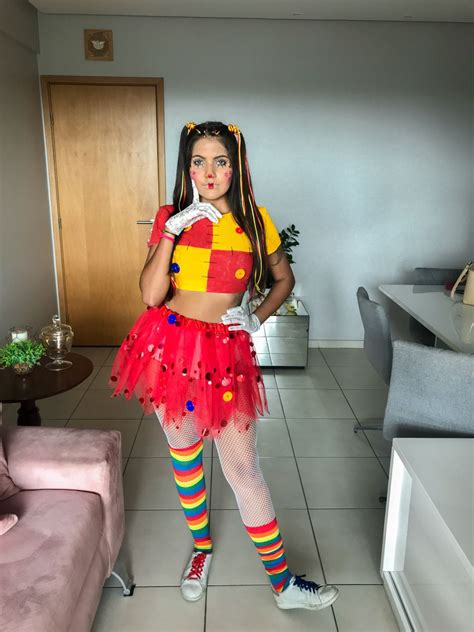 FANTASIA EMILIA ADULTO CARNAVAL Fantasias Fantasia emília Carnaval