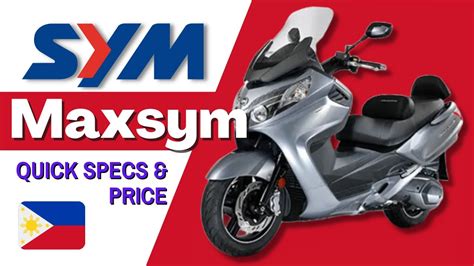 SYM Maxsym 400i Quick Specs Price 2023 Philippines YouTube