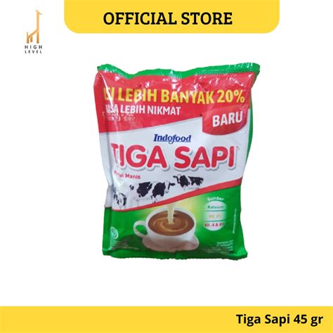 Jual Susu Kental Manis Tiga Sapi Sachet Gr Shopee Indonesia