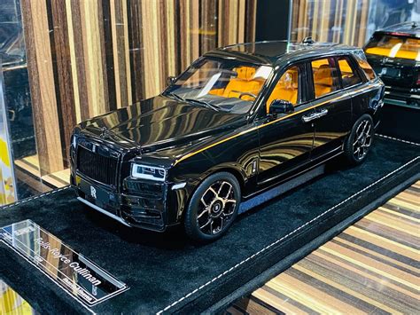 118 Resin Model Hh Rolls Royce Cullinan Diamond Black Badge Limite