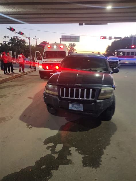 Se registra choque sobre la México 15 y calle cero en Ruiz Cortines