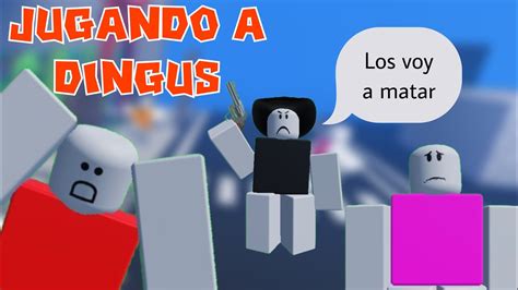 Me Hago Pasar Por Un Npc 🤖🔫 Roblox Dingus Youtube