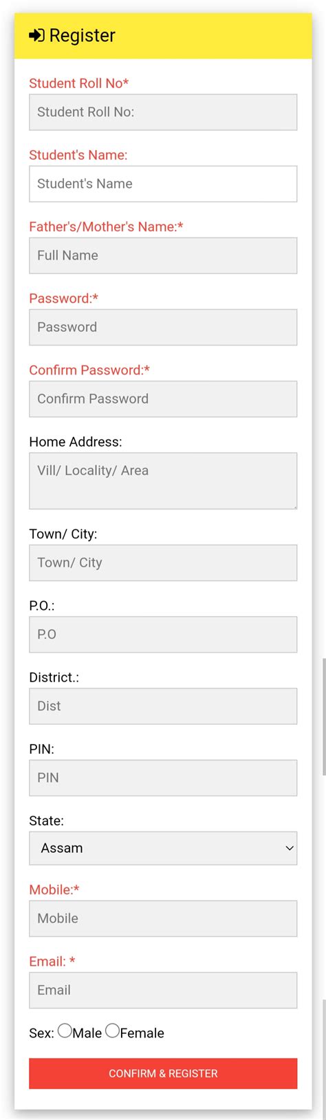 Scte Assam Polytechnic St Semester Form Fill Up