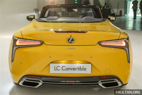 2020 Lexus Lc500 Convertible Malaysiaext 5bm Paul Tans Automotive News