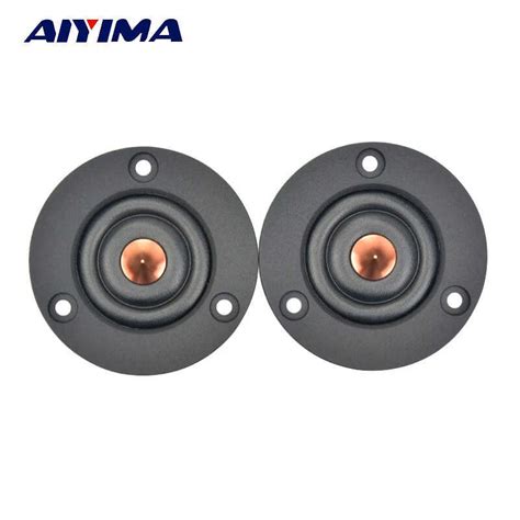 AIYIMA 2Pcs 2 Inch Tweeter 6 4 Ohm 30W HIFI Silk Dome Treble Speaker