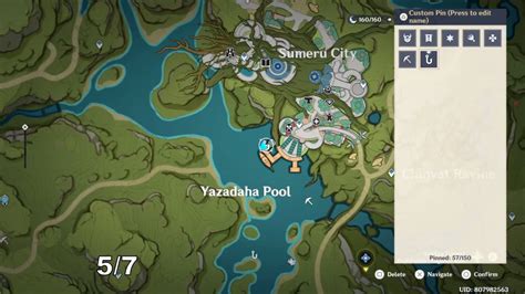 Todas Las Ubicaciones De Los Lugares De Pesca En Sumeru En Genshin Impact