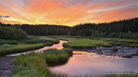 HD wallpaper: Cape Breton Highlands in Autumn, Nova Scotia, Fall ...