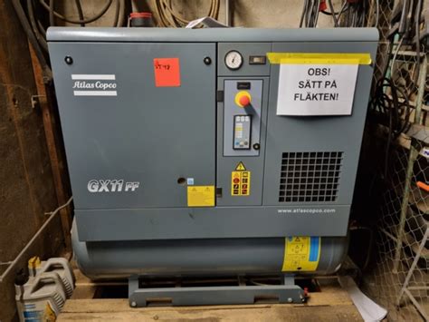 Screw Compressor Atlas Copco Gx Ff Ps Auction We Value The