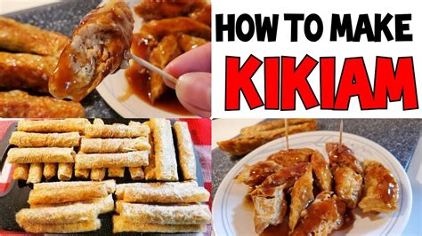 HOW TO MAKE KIKIAM PINOY STREET FOOD UNSALTED RECIPE THE