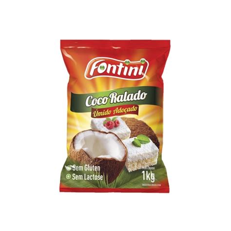 COCO RALADO MEDIO FONTINI 1 KG Cecoti