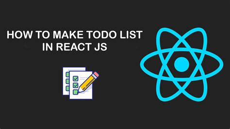 How To Make Todo List In React Js