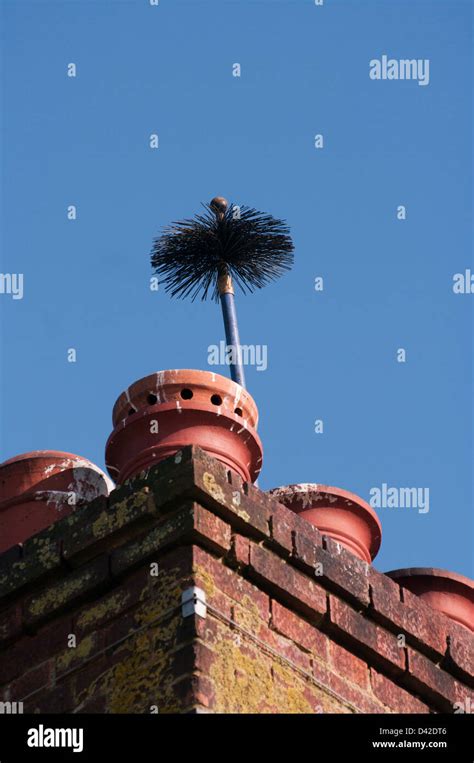 Chimney sweep with broom hi-res stock photography and images - Alamy