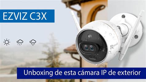 EZVIZ C3X Conoce esta cámara IP de exterior Full HD 1080p con visión