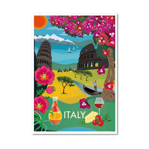 CITYPOSTER "ITALY" — Lottisson Design