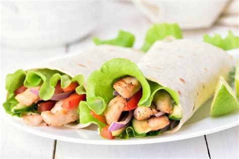 Wraps De Pollo 4 Recetas Caseras Para Chuparse Los Dedos