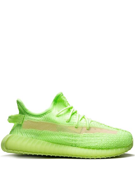 Adidas Yeezy Kids Yeezy Boost 350 V2 "Glow In The Dark" Sneakers - Farfetch