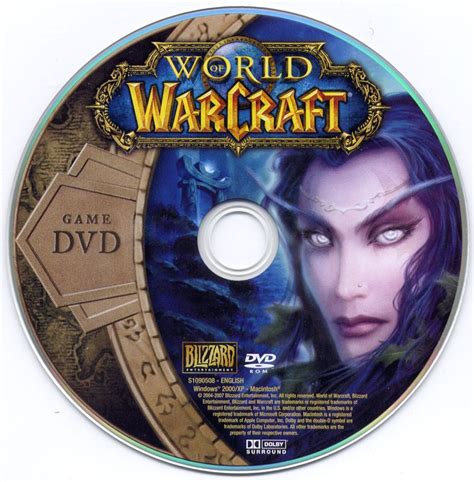 World Of Warcraft Cover Or Packaging Material Mobygames