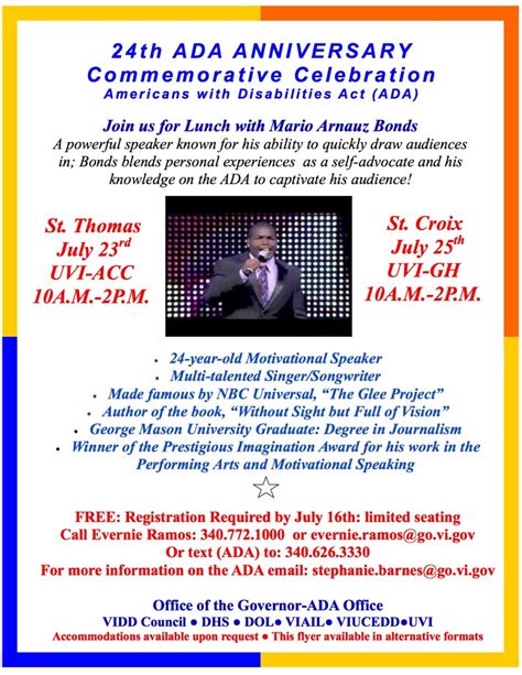 25th Ada Anniversary Virgin Islands Autoimmune Disorder Organization