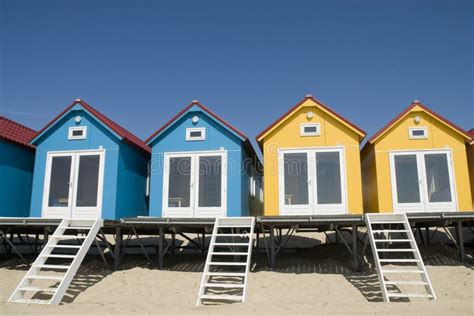 Colorful Beach Houses Royalty Free Stock Photos - Image: 2292888