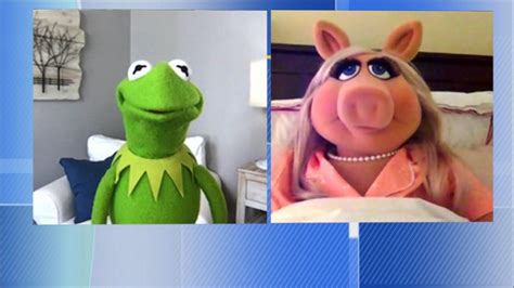 Video Kermit the Frog and Miss Piggy talk about their show ‘Muppets Now ...