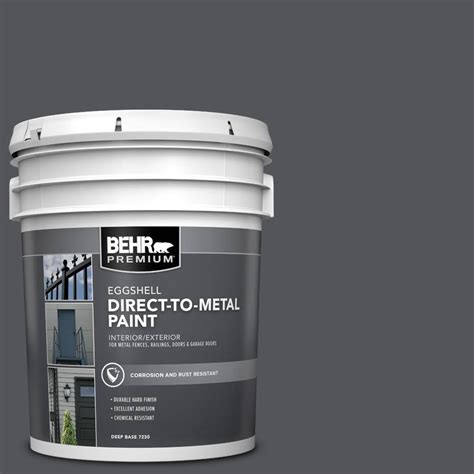 Behr Premium Gal N Orion Gray Eggshell Direct To Metal