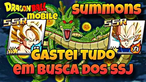 GASTEI TUDO EM BUSCA DOS SUPER SAIYAJIN NO NOVO DRAGON BALL MOBILE