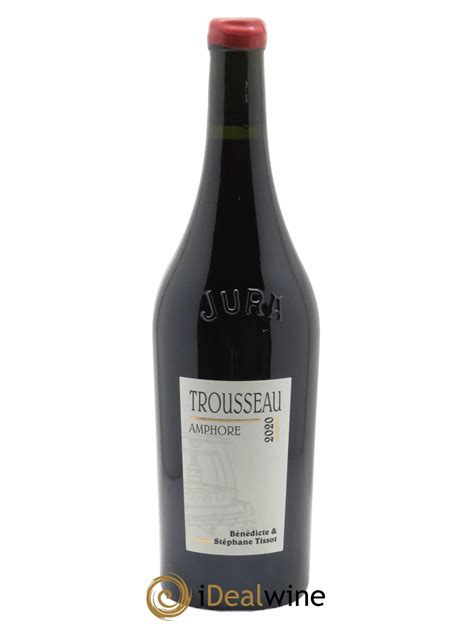 Buy Arbois Trousseau Amphore Bénédicte et Stéphane Tissot 2020 lot 6954