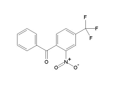 Nitro Trifluoromethyl Phenyl Phenyl Methanone C H F No