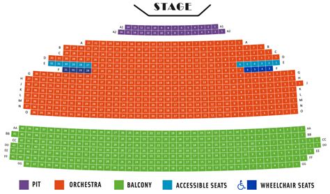 Seating Chart Lancaster Performing Arts Center Lancaster Ca