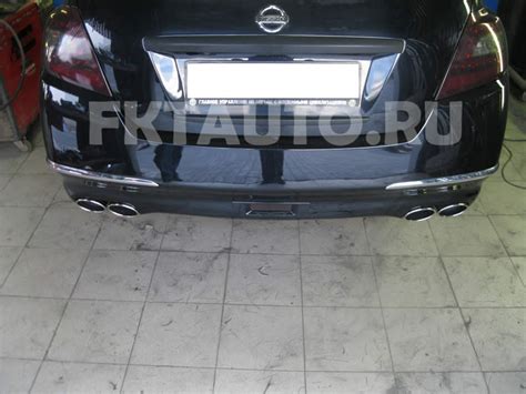 Выполненные работы -Тюнинг выхлопа -Nissan Teana (Ниссан Теана) (J32 ...