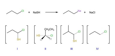 Choose The Transition State For The Following Sn2 Reaction Quizlet